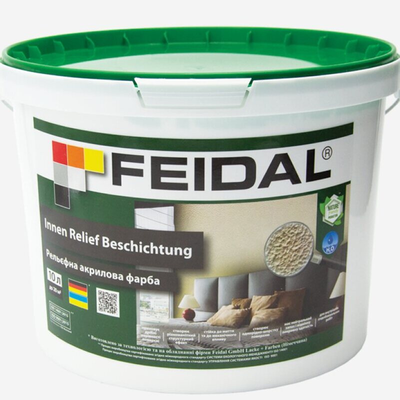 Feidal Innen Relief Beschichtung рельефная фарба