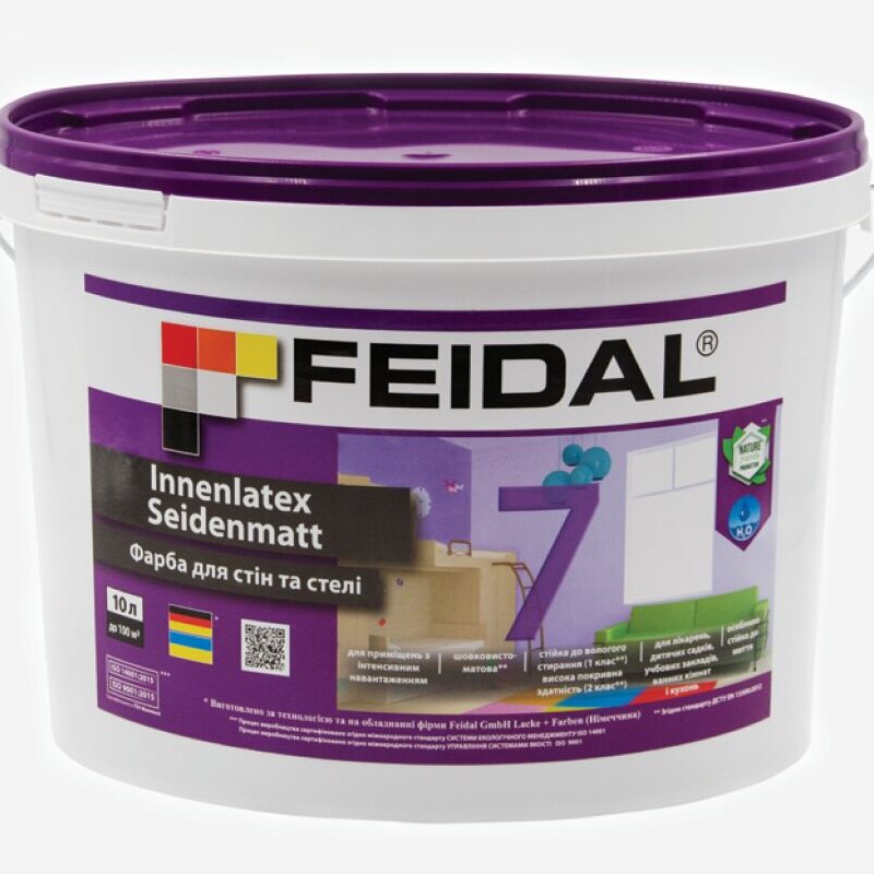 Feidal Seidenmatt шовковиста-матова фарба 10л