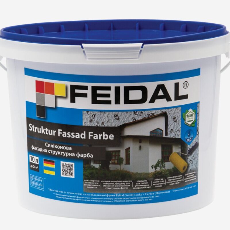 Feidal Struktur Fassad Farbе Силіконова фасадна фарба