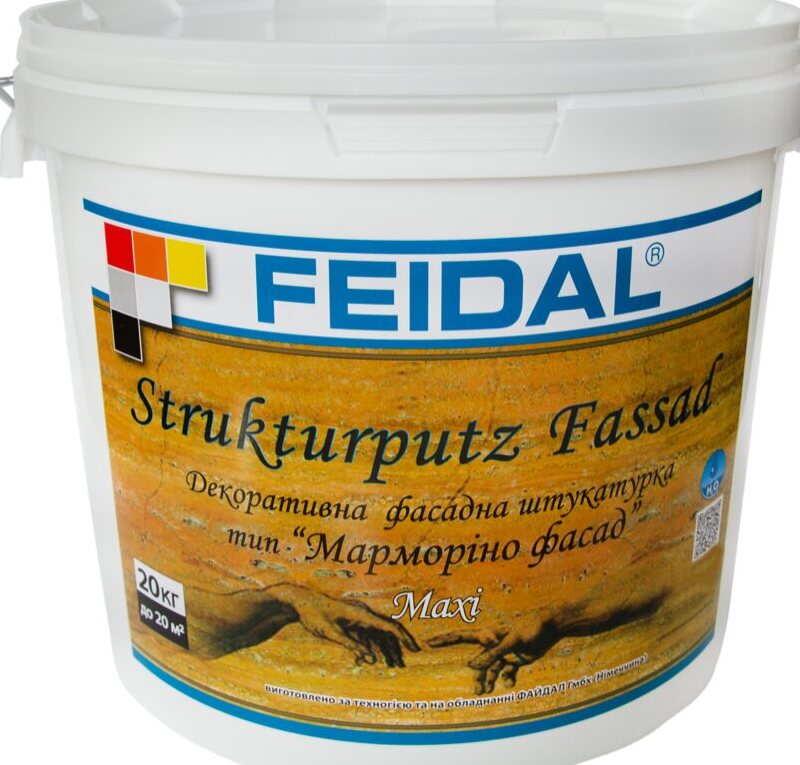 Feidal Strukturputz Fassad maxi фасадна декоративна штукатурка 20кг