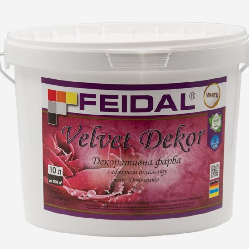 Feidal Velvet Dekor декоративна фарба 5л